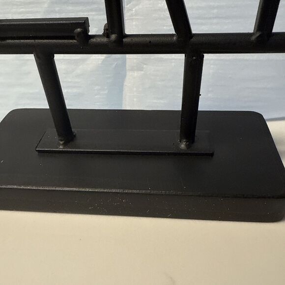 MERRY Christmas Decoration Metal Tabletop Decor NWT Mantle Desk Shelf Holidays - Picture 3 of 3